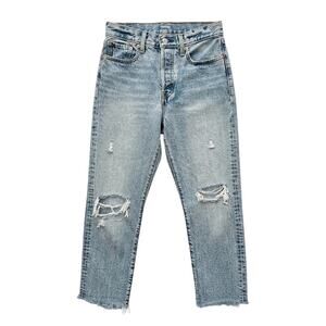 Levi's High Rise Straight Jeans Size 27